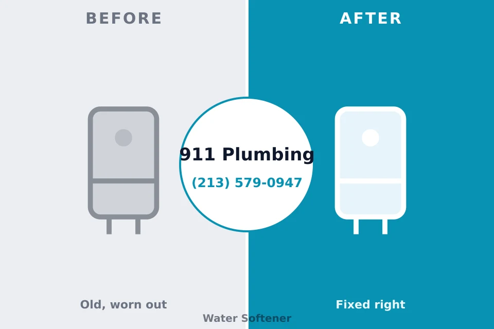 Before and after: plumbing repair Pines Lake, NJ
